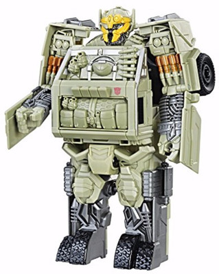 

Transformers Transformers The Last Knight 2 Step Turbo Changer Hound Action Figure(Multicolor)