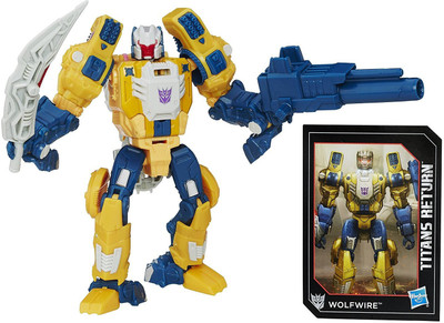 

Hasbro Transformers Generations Titans Return Titan Master Monxo and Wolfwire(Multicolor)