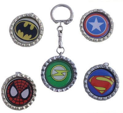 

Crafty Chimp Super Hero Bottle Cap Key Chains