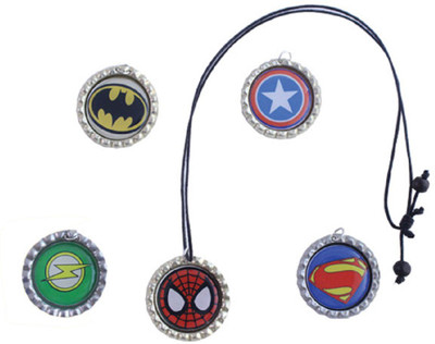 

Crafty Chimp Super Hero Bottle Cap chains