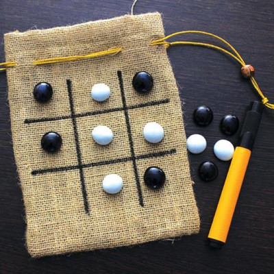 

Crafty Chimp Tic Tac Toe On-The-Go