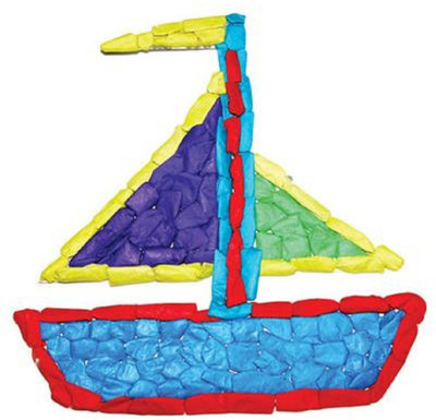 

Crafty Chimp Tissue Art Kit - Boat