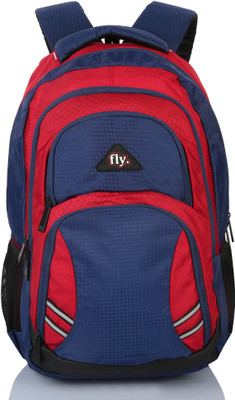 

Fly UTILITY 6 L Laptop Backpack(Multicolor), Blue and red