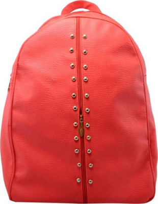

View Bags Beautiful Zip 8 L Backpack(Red)