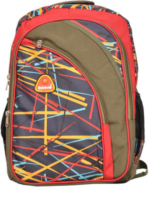 

RR RAINBOW SPARKLE PRINT 25 L Backpack(Red)