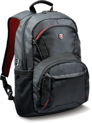 

Port Designs Houston BackPack - 15.6inch Black Red (110265 ) Laptop Bag(Black Red)