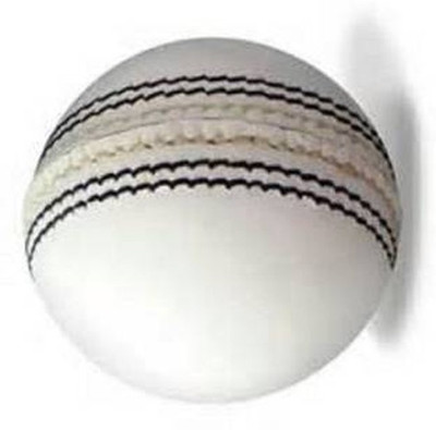 

GLS 2 Piece Genuine Leather Cricket Ball Size 5.5 - Pack of 1 Cricket Leather Ball(Pack of 1, White)