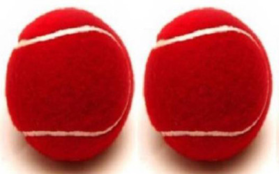 GLS Cricket Tennis Ball Superior Grip High Bounce Standard Size - Pack of 2 (Red) Cricket Tennis Ball(Pack of 2, Red) available at flipkart for Rs.130