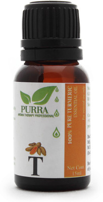 

Purra Turmeric Essential Oil-100 % Pure , Natural & Undiluted-15 ML(15 ml)