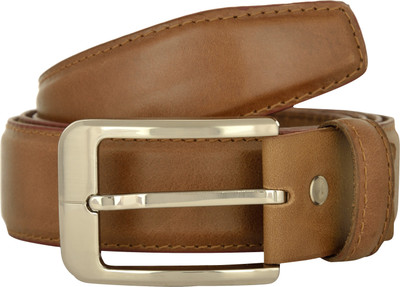 

R&L Men Formal Tan Genuine Leather Belt
