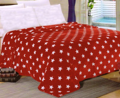 welhous Abstract Double Coral Blanket for  Mild Winter(Polyester, Multicolor)