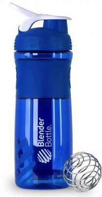 

Ipop Retail Protein Blender Bottle With Steel Blender Ball 760 ml Shaker(Pack of 1, Blue)