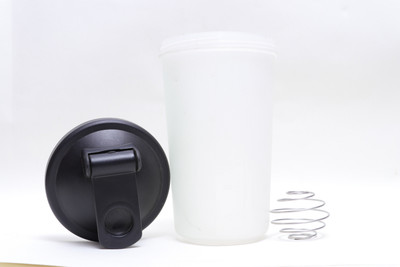 

A&D Fitness 600 ml Shaker(Pack of 1, White)