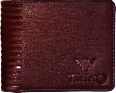 

WALLETO Men Brown Artificial Leather Wallet(8 Card Slots)