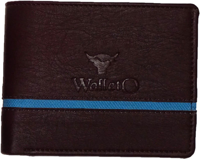 

WALLETO Unisex 100% Genuine Leather Business Card, Personal Id,Credit Card, Driving Licence Card Holder Cum Mini Money Wallet (No.2Wall_08), Slots Space for 6 Card Holder(Set of 1, Brown)