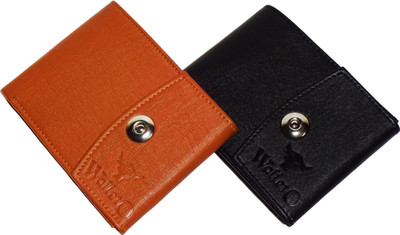 

WALLETO Men Multicolor Artificial Leather Wallet(8 Card Slots)