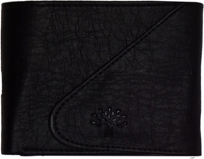 

WALLETO Unisex 100% Genuine Leather Business Card, Personal Id,Credit Card, Driving Licence Card Holder Cum Mini Money Wallet (No.5Wall_12), Slots Space for 6 Card Holder(Set of 1, Black)