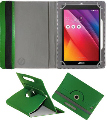 Fastway Book Cover for Asus Fonepad 8 FE380CG(Green, Cases with Holder)