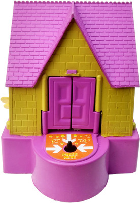 

Humaira Magic House Stealing Coins Dogs Puppy House Piggy Coin Bank(Multicolor)