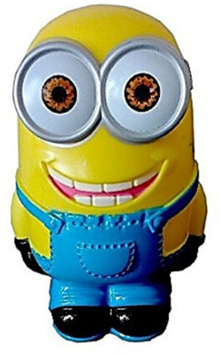 

tako bell Cute Despicable Me Minions Cartoon Piggy Bank Coin Bank(Multicolor)