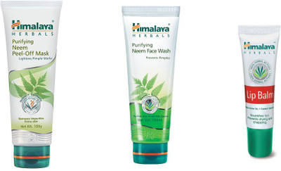 

Himalaya Purifying Neem Peel Of Mask, Purifying Neem Face Wash(Set of 2)