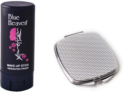 

Blue Heaven Xpression Make Up Stick - Rose 01 (100% water Proof) with Compact Mirror(Set of 2)