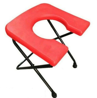 

NEOSAFE N898 R COMMODE STOOL M.S. FRONT OPEN Commode Chair(Red)