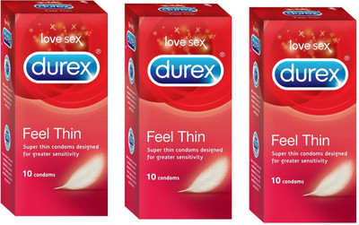 Durex Love Sex Condom(Set of 3, 30S) available at flipkart for Rs.349