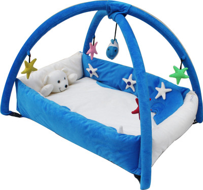 

Amardeep Baby Playgym Cum Playpen, Blue(Blue)