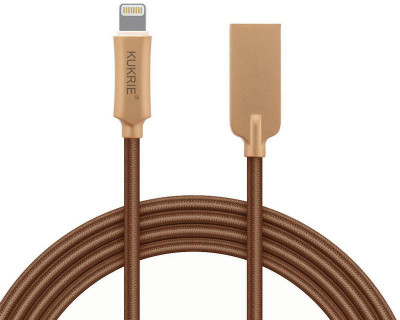 

KUKRIE ROWN METAL Sync & Charge Cable(Brown)