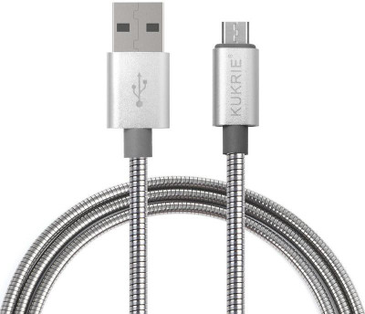 

KUKRIE SUNG-SILVER METAL Sync & Charge Cable(Silver)