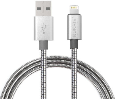 

KUKRIE NE-SILVER METAL Sync & Charge Cable(Silver)