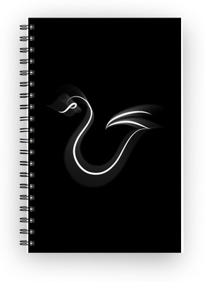 

Inkalabh A5 Notebook(Black Swan, Multicolor)
