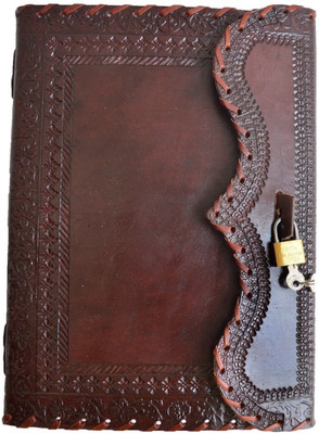 

Anshika International A5 Notebook(leather diary, Brown)