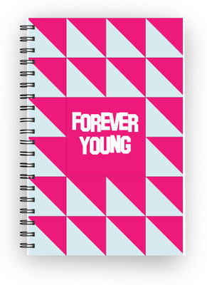 

Inkalabh A5 Notebook(Forever Young Again, Multicolor)