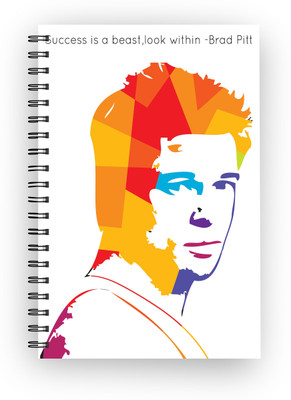 

Inkalabh A5 Notebook(Success is beast, look within, Multicolor)