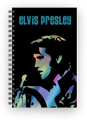 

Inkalabh A5 Notebook(Elvis Illustration, Multicolor)