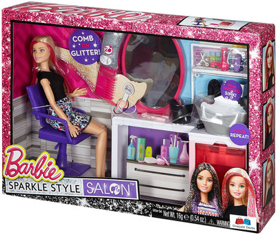 

GRAPPLE DEALS Sparkle Style Salon Comb On Glitter With Beautiful Doll Trendy Gift For Kids Girls.(Multicolor)