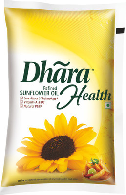 

Dhara Refined Sunflower Oil 1 L
