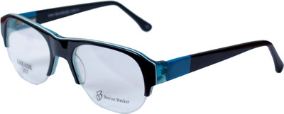 

Borise Backer Half Rim Oval Frame(52 mm