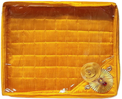

Paisleys Gifting Saree-Suit-Shawl Gift Bags Sun Bloom Saree-Suit-Shawl Gift Case/Bag SBGD065(Yellow)