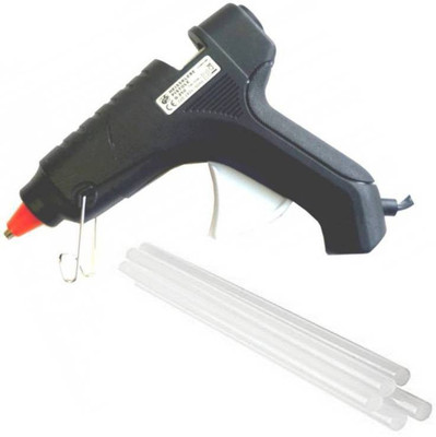

Billionbag Hot Melt Glue Gun kit 40 Watt With 6 Glue Sticks For Paper & Cloth and Quick Repairs High-Tech Professional Electronic Standard Temperature Corded Glue Gun(11 mm)