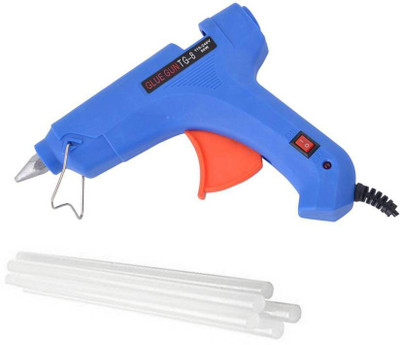 

Billionbag Hot Melt Glue Gun kit 80 Watt With 8 Glue Sticks For Paper & Cloth and Quick Repairs High-Tech Professional Electronic Standard Temperature Corded Glue Gun(11 mm)