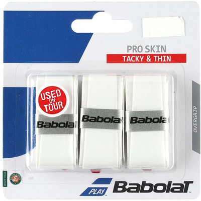 

Babolat PRO SKIN X3 Tacky Touch Grip(White, Pack of 3)
