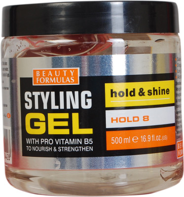 

Beauty Formulas Styling Gel Hold & Shine Gel(500 ml)