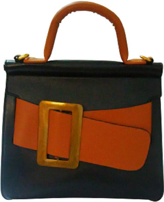 

Tanned Hand-held Bag(Black)