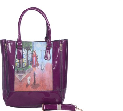 

Senora Hand-held Bag(Purple)