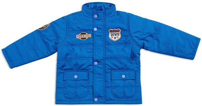 

Mini Klub Full Sleeve Solid Baby Boys Jacket, Navy