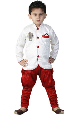 

FTC Bazar Boys Kurta and Pyjama Set(White Pack of 1
