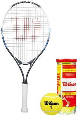 Wilson Racquet and Ball Tennis Kit (US Open 25